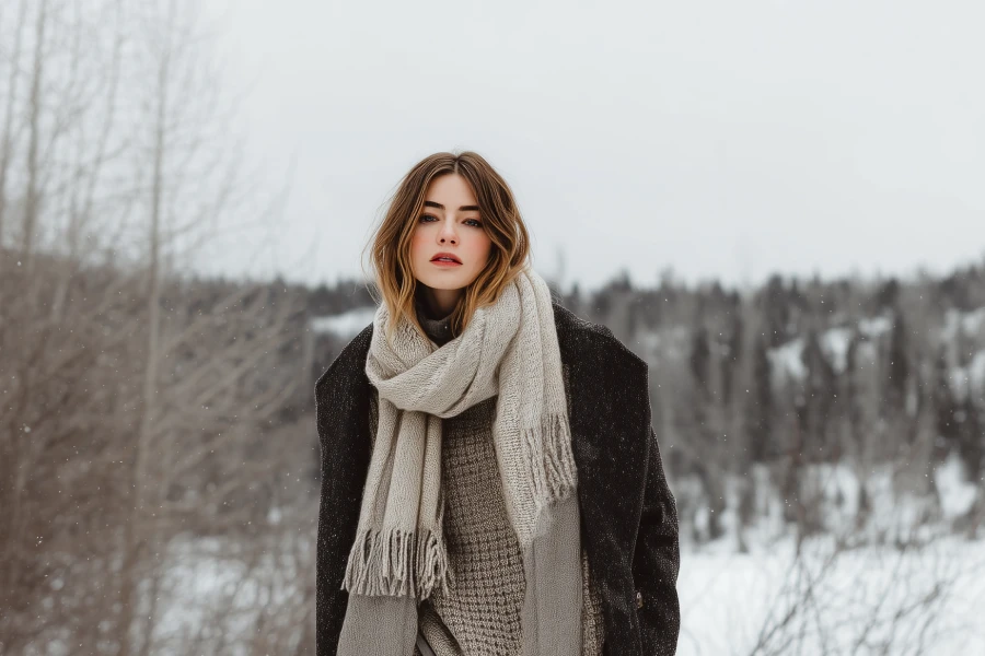 Stylish Woolen Winter Jacket